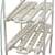 Hydroponic 108 Plant Site Grow Kit  w/ 110V Pump 3-Layer 4-Row 12 -Pip 5 thumbnail