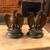 Vintage Federal Style Brass Eagle Bookends 1 thumbnail
