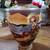 Antique Early 20th century Painted Ceramic Japanese Satsuma Vase 3 thumbnail