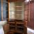 Early American Vintage Pine two part Corner Cabinet Cupboard Hutch 2 thumbnail