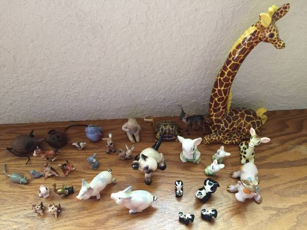 Glass animals - small, lots. 1