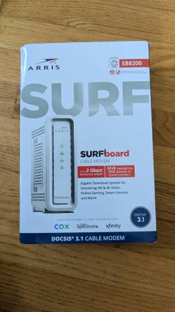 Arris Surfboard cable modem 1