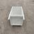 White VINTAGE Wood Large Cart with Wood Wheels & Handles 34x18.5x20 9 thumbnail