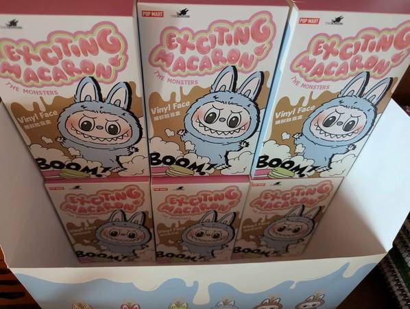 Labubu blind boxes exciting macaron 1