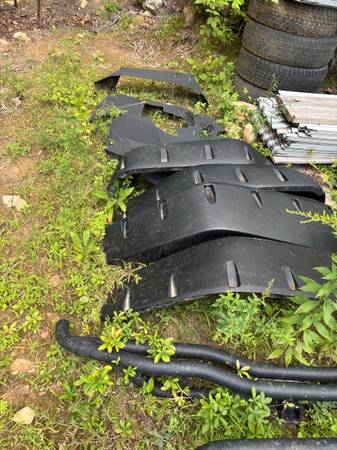 2007jeep jk 2 door rear bumper fende flares and more 1