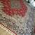 Vintage 50 yr old german exceptional quality burgundy wool persian rug 2 thumbnail