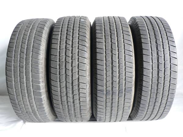 4 tires LT 265 75 16 Michelin Defender LTX 123-120R Load Range E 1
