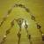 Fashion Gold Flower Bead w/ Clear Crystal Beads Rosary Necklace 3 thumbnail