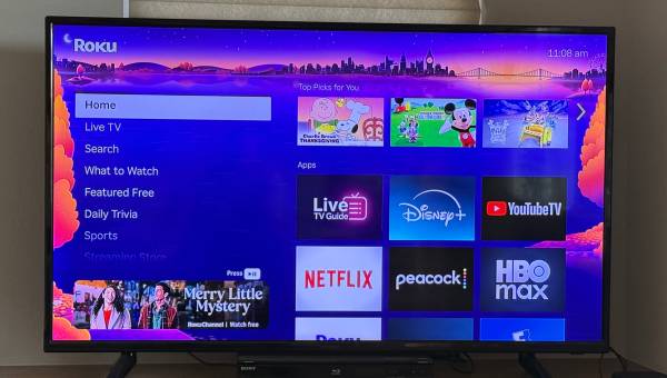 55” Insignia LED HDTV + Roku HD Ultra with voice remote 1