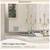 Keonjinn 24 x 36 In Brushed Nickel Bathroom Mirror, Rectangular Metal 8 thumbnail
