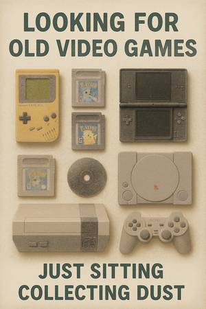 Buying Old Video Games. Free Pick Up – Any Condition! 1