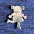 Mexican Sterling Silver Little Girl Pin 2 thumbnail