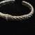 Judith Ripka Sterling Silver Hinged Rope Cuff Bracelet 4 thumbnail