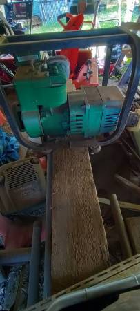 110 generator with 5 horse Briggs & Stratton motor 1