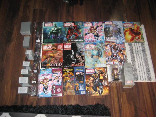 Eaglemoss Marvel FIGURINES LOT
 1