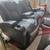 Black Dual Powered Reclining Love Seat 6 thumbnail
