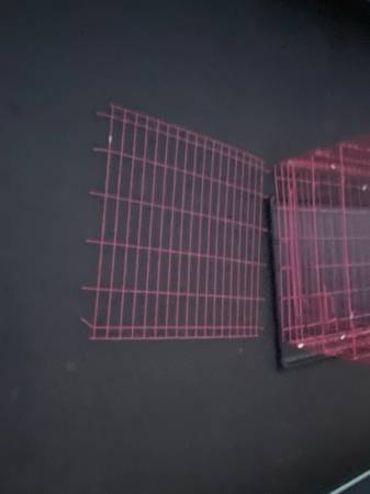 Extra Large Folding Dog Crate – Pink – Brand New Give your large‑breed 1