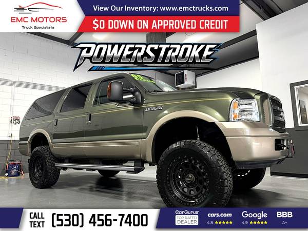 Baja milla 2005 Ford Excursion Eddie Bauer 4X4 DIÉSEL - $34,950 (1010 GRASS VALLEY HWY, AUBURN, CA 95603)63619328287875120
