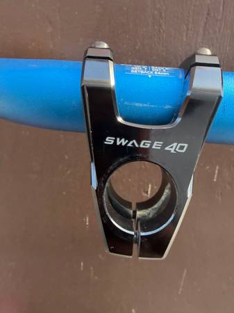 ANVL Stem & Spank handlebar.$60 obo 1