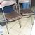 2 FOLDING CHAIR SET Vintage Samsonite Style 2533 Metal CHAIRS SEAT 1 thumbnail