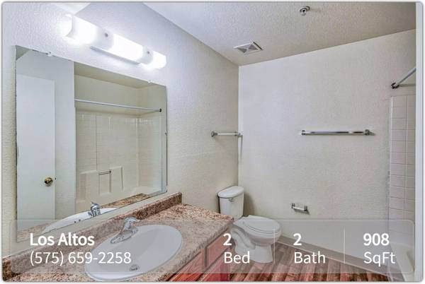 $881 / 2br - 908ft2 - Fantastic neighborhood! Great 2 bed, 2 bath, 908 Sq Ft! (Las Cruces)63687932062977121