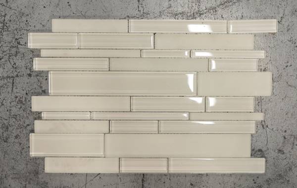 Linear Glass Mosaic Tiles - 2 colors to choose from 1