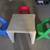 KIDS DURABLE PLASTIC TABLE with 3 CHAIRS 3 thumbnail