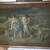 HUGE 49"X36" ANTIQUE NEOCLASSICAL STYLE PAINTING OF LOVERS IN GARDEN 1 thumbnail