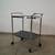1950's Mid Century Modern Chrome Bar Cart Media Record Player Stand 6 thumbnail