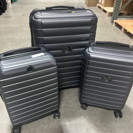 Delsey 30” Large + 2 Carry-on Luggage Set 1