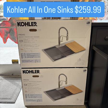 Kohler Provo All in One Sink 1