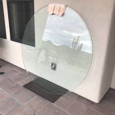 NICE glass table top! 1