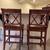 Ethan Allen British Classic counter height barstools - set of two 2 thumbnail