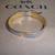 Coach Poppy Nautical Stripe Hinged Bangle Bracelet with Bow 4 thumbnail