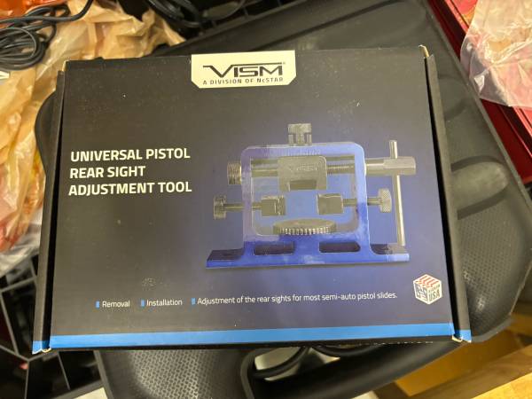 VISM universal pistol rear aight adjuster 1
