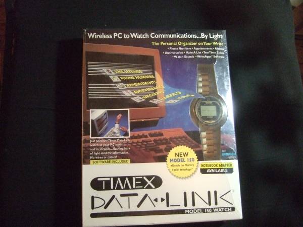 timex data link watch 1
