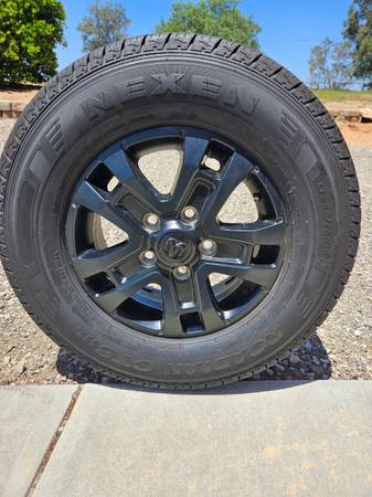 Ram Promaster   Spare tire & wheel 1