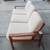 Vintage Teak Frame 3 Seater Sofa 2 thumbnail