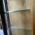 Round glass CURIO CABINET, 1900's. 3 thumbnail