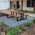 WESTERN RED CEDAR WOOD/METAL FRAME PICNIC TABLE 7 thumbnail