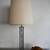 Vintage late modern brushed steel table lamp 1 thumbnail