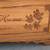 Cedar Chest engraved oak with lock and keys 4 thumbnail