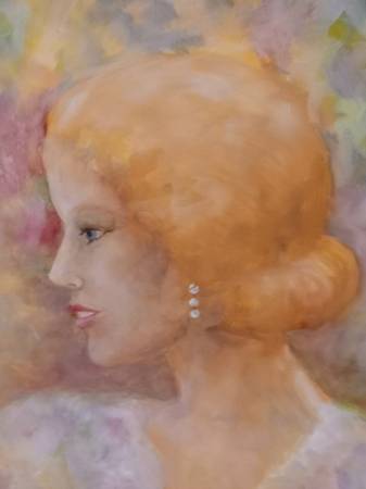 BEAUTIFUL ORIGINAL PAINTING - $20 (brentwood / oakley)63471475526915124