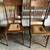 For Sale 2 Beautiful Oak Dinning Room Chairs 1 thumbnail