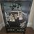 Black Lacquer Chinese Chinoiserie Bar Cabinet Pagoda Geish 1 thumbnail