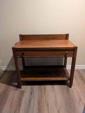 Gustav Stickley Style Mission Oak Arts & Crafts Sideboard or Buffet Server 1