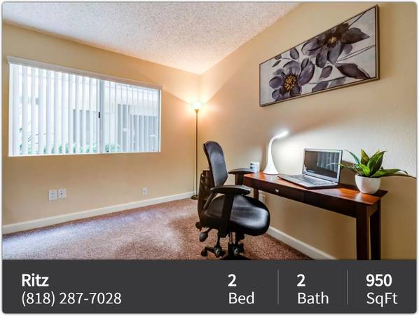 $2.895 / 2br - 950ft2 - ¡Incluya este de 2 habitaciones en su lista para ver! ¡Se alegrará de haberlo hecho! (Studio City)63876482134529121