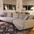 9' Blue-gray Sofa 1 thumbnail
