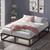 New Zinus King Size Metal Mattress Foundation 10 Inch Platform Bed 2 thumbnail