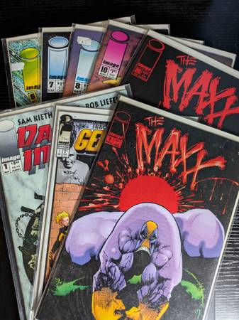 The Maxx Comic Books 1